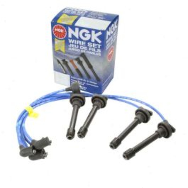NGK Spark Plug Wire Set for 1993-2001 Honda Prelude 2.2L L4