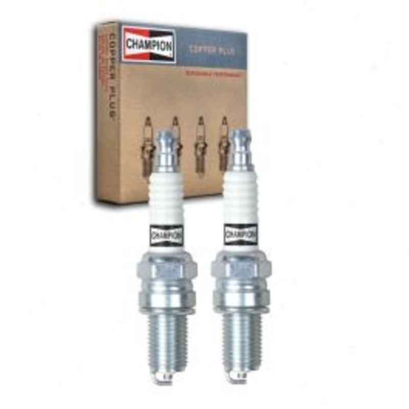 2 pc Champion Copper Plus 810S RA8HC Spark Plugs