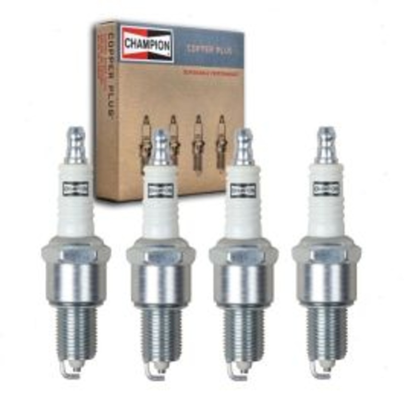 4 pc Champion Copper Plus Spark Plugs for 1982-1985 GMC S15 1.9L L4