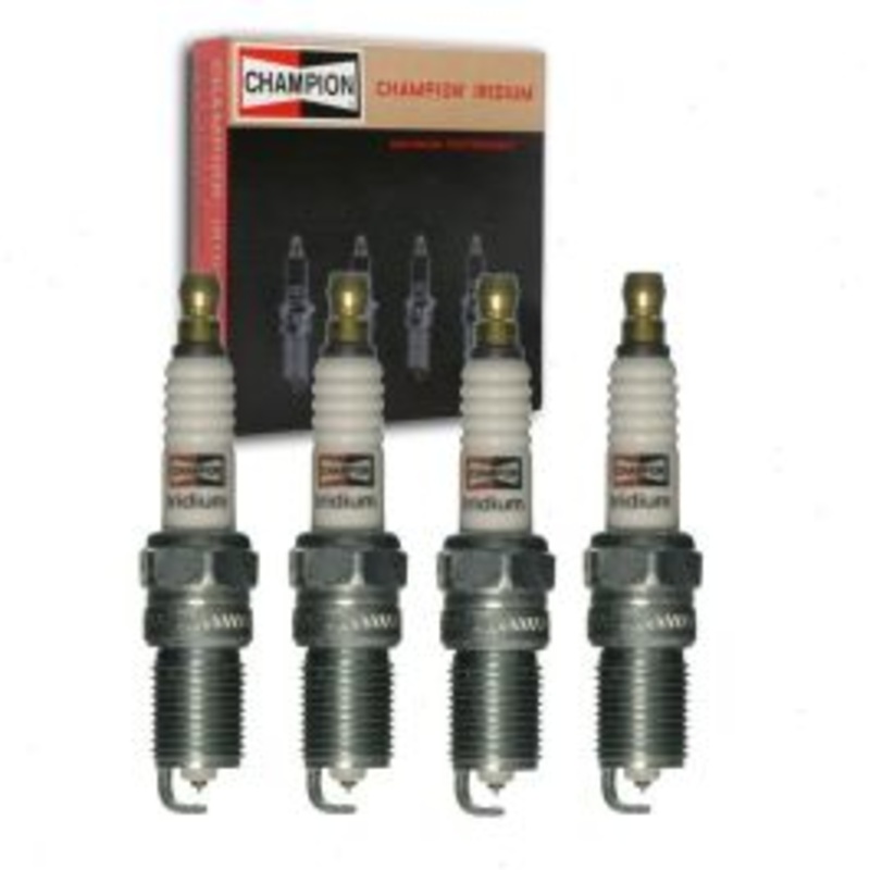 4 pc Champion Iridium Spark Plugs for 1982 Ford Mustang 2.3L L4
