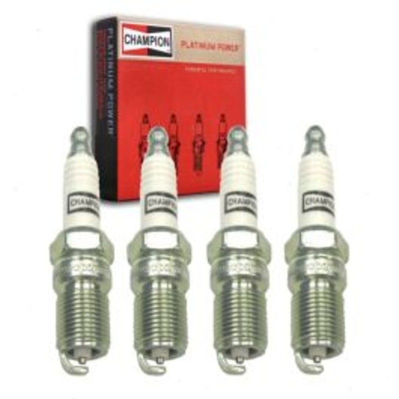 4 pc Champion Platinum Spark Plugs for 1988-1989 Eagle Medallion 2.2L L4