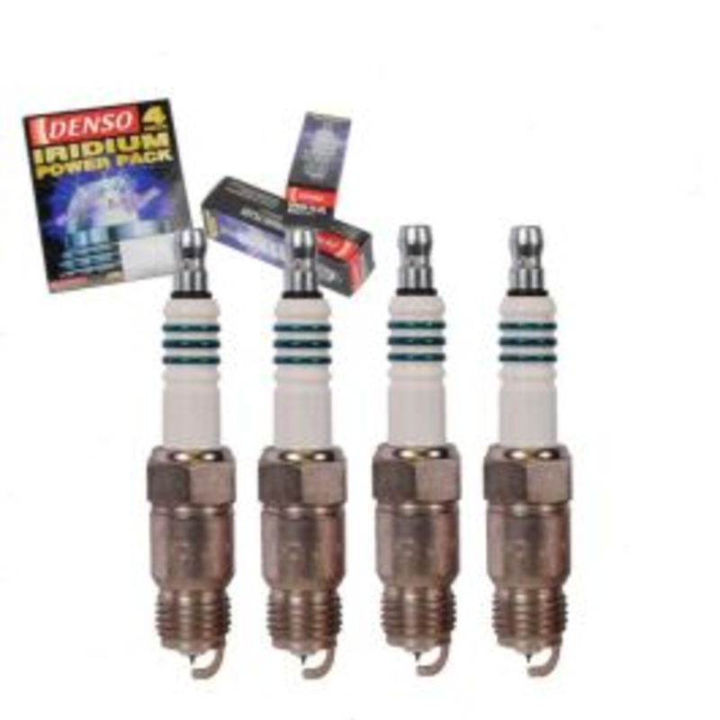 4 pc DENSO Iridium Power Spark Plugs for 1985-1987 Oldsmobile Calais 2.5L L4