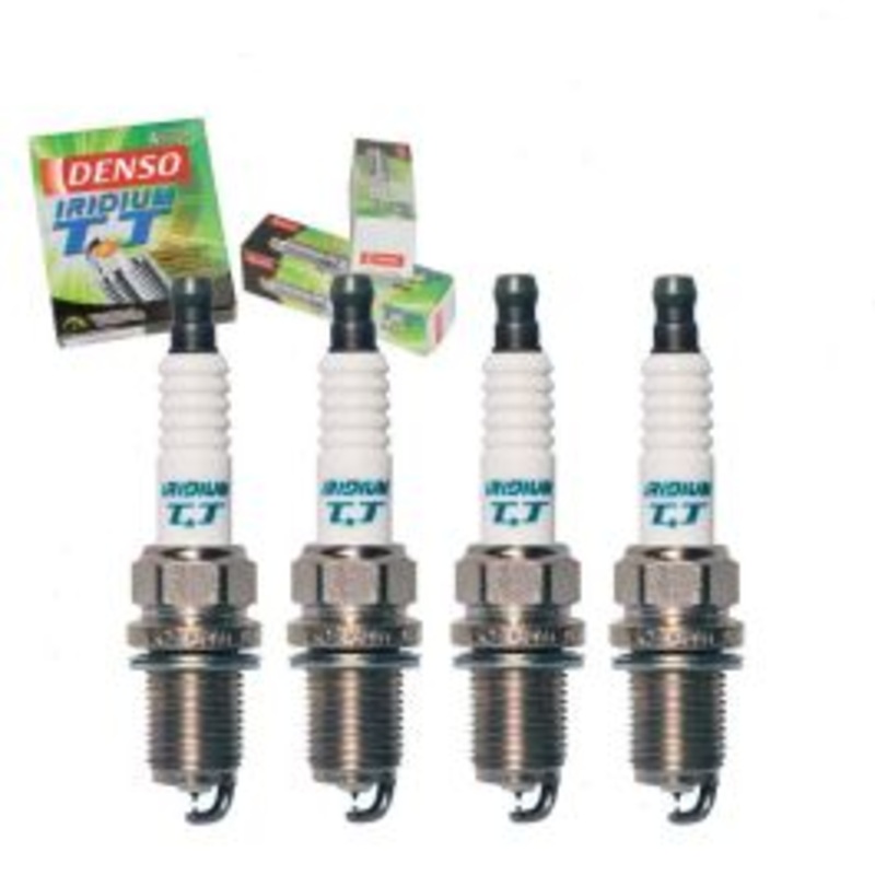 4 pc DENSO Iridium TT Spark Plugs for 1986-1994 Saab 9000 2.0L 2.3L L4
