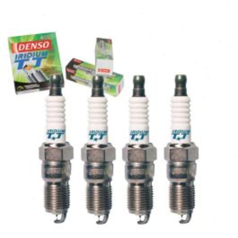 4 pc DENSO Iridium TT Spark Plugs for 2003-2005 Mazda 6 2.3L L4