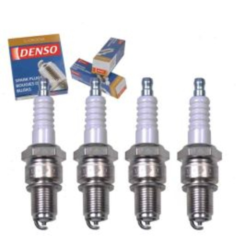 4 pc DENSO Standard U-Groove Spark Plugs for 1984-1986 Buick Skyhawk 1.8L L4
