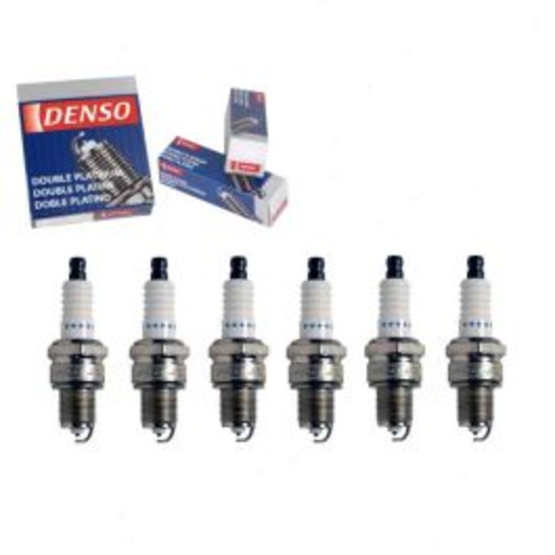 6 pc DENSO Double Platinum Spark Plugs for 1967-1969 Pontiac LeMans 3.8L 4.1L L6