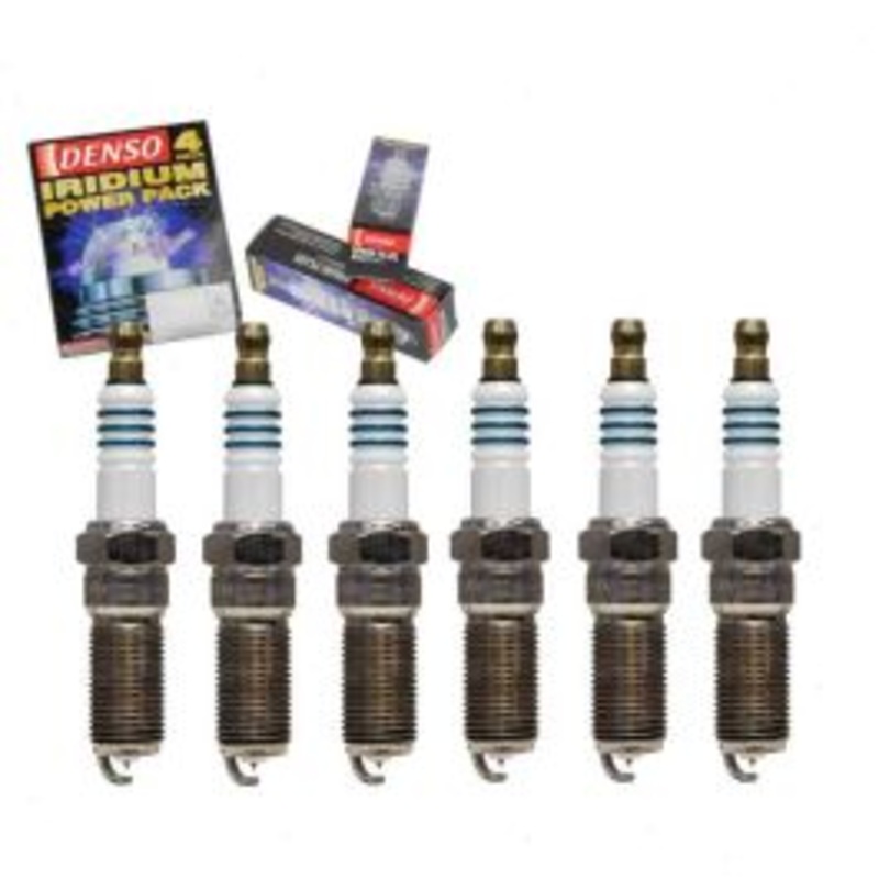 6 pc DENSO Iridium Power Spark Plugs for 2002-2004 Oldsmobile Bravada 4.2L L6