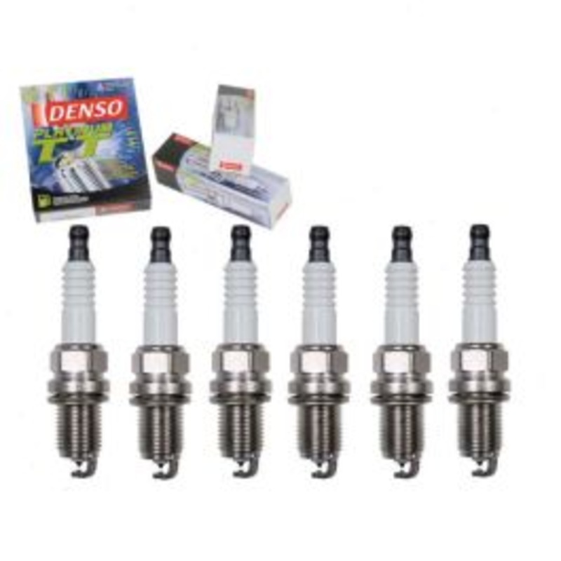 6 pc DENSO Platinum TT Spark Plugs for 1995-1998 Dodge Avenger 2.5L V6