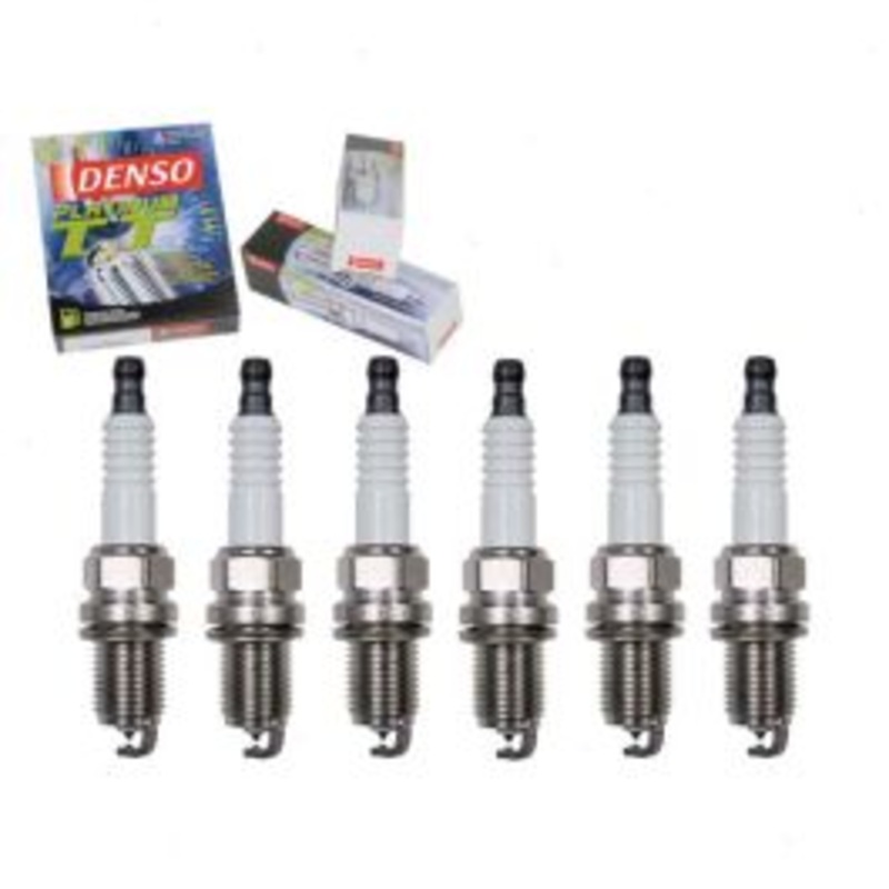 6 pc DENSO Platinum TT Spark Plugs for 2001 Saturn L300 3.0L V6