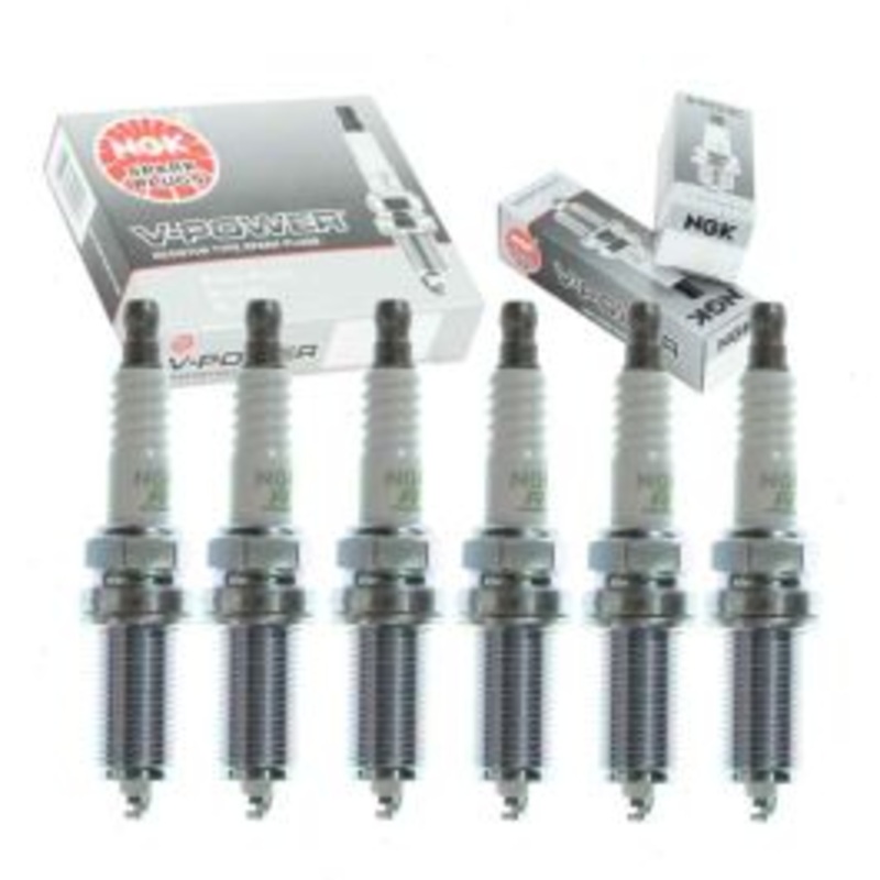 6 pc NGK V-Power Spark Plugs for 2010-2014 Subaru Tribeca 3.6L H6