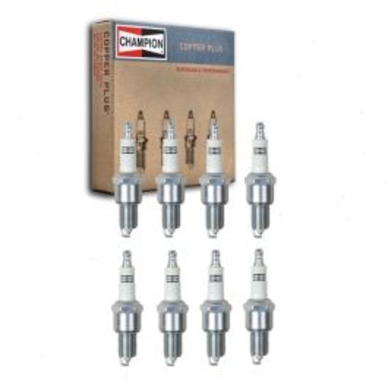 8 pc Champion Copper Plus Spark Plugs for 1968-1972 Plymouth Road Runner 5.6L 7.0L V8