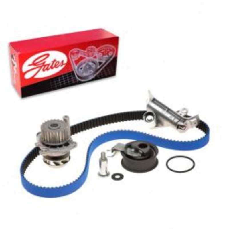 Gates RPM Timing Belt Kit w Water Pump for 2000-2005 Volkswagen Beetle 1.8L L4