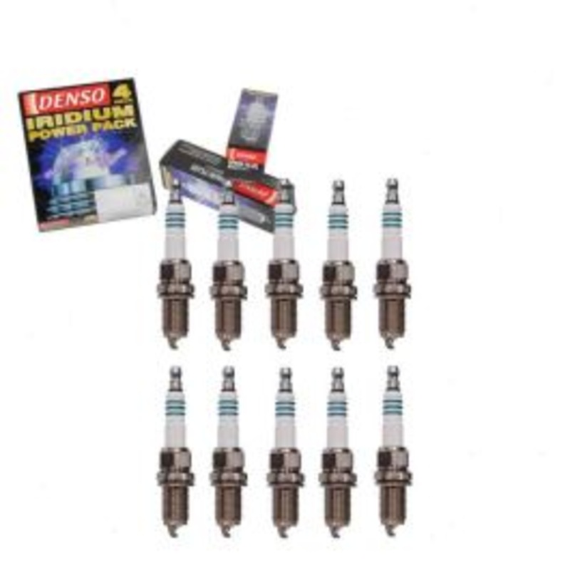 10 pc DENSO Iridium Power Spark Plugs for 2010-2012 Audi R8 5.2L V10