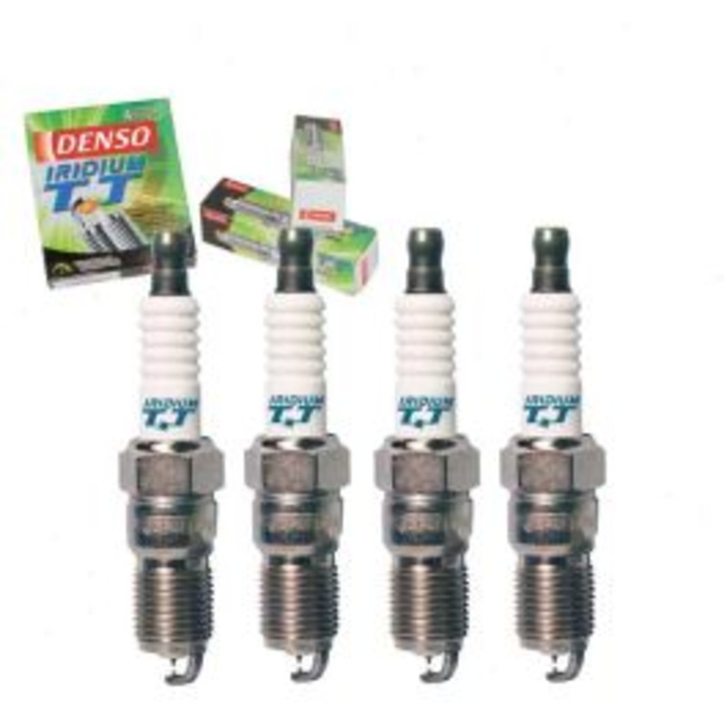 4 pc DENSO Iridium TT Spark Plugs for 1993-1996 Oldsmobile Cutlass Ciera 2.2L L4