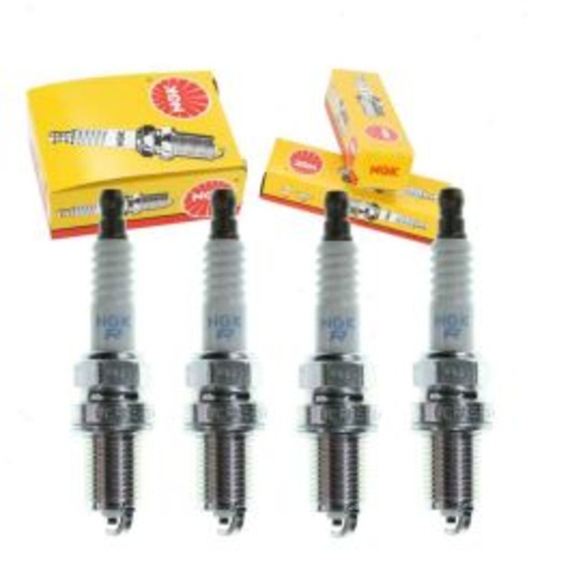 4 pc NGK Standard Spark Plugs for 1989-1990 Nissan Pulsar NX 1.6L L4