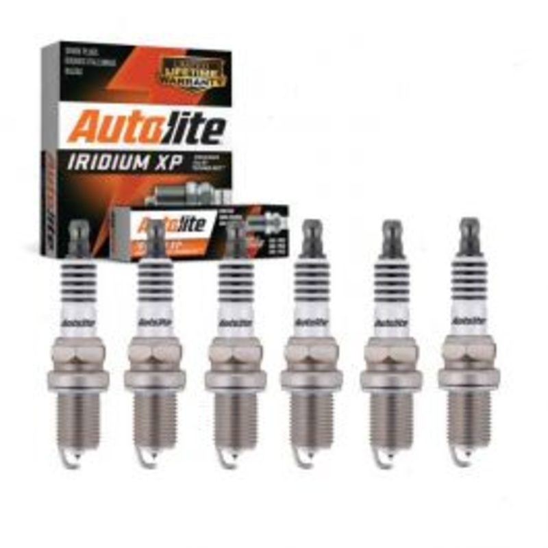 6 pc Autolite Iridium XP Spark Plug for 2002-2004 Audi A6 3.0L V6