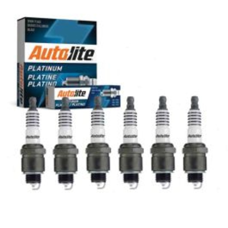 6 pc Autolite Platinum Spark Plug for 1968-1969 GMC K25 K2500 Suburban 5.0L