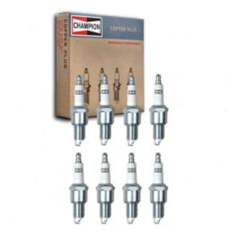 8 pc Champion Copper Plus Spark Plugs for 1968-1974 Plymouth Fury I 5.2L 5.9L V8