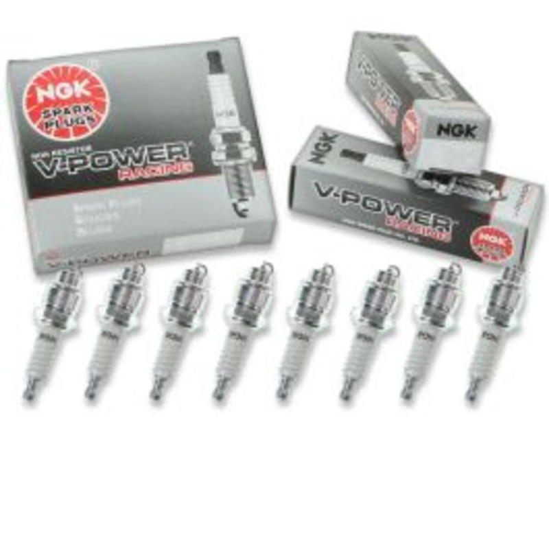 8 pc NGK V-Power Racing 3354 R5670-8 Spark Plugs