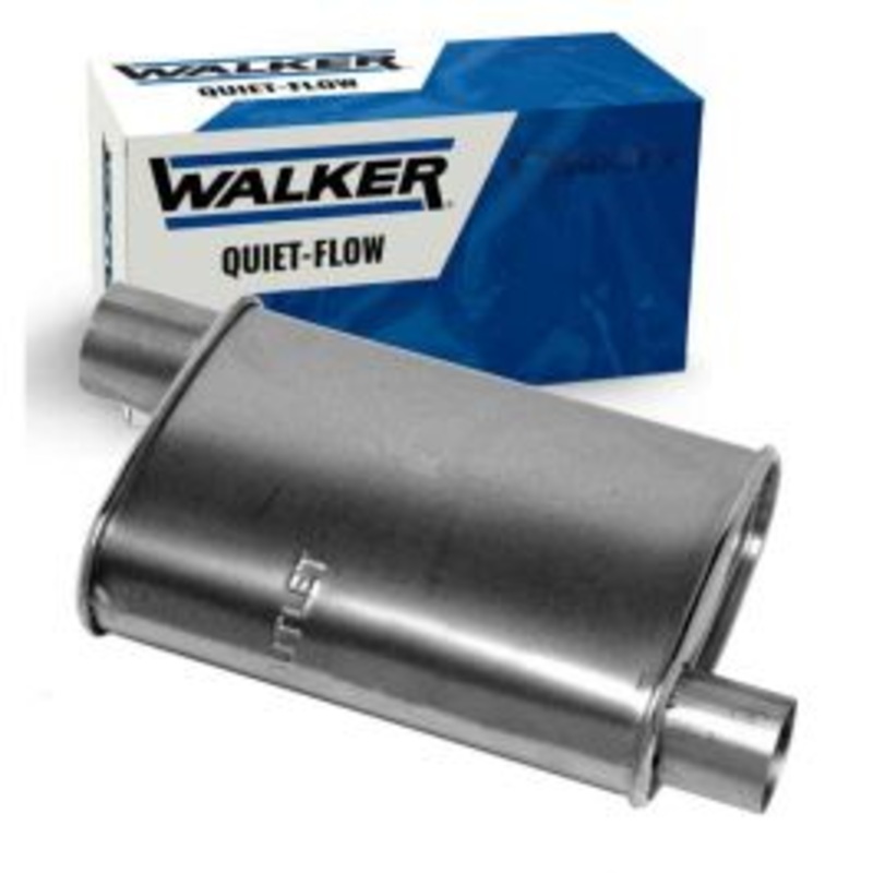 Walker Quiet-Flow Left Exhaust Muffler for 1967-1981 Pontiac Firebird 3.8L 4.1L 4.9L 5.0L 5.3L 5.7L 6.6L L6 V8