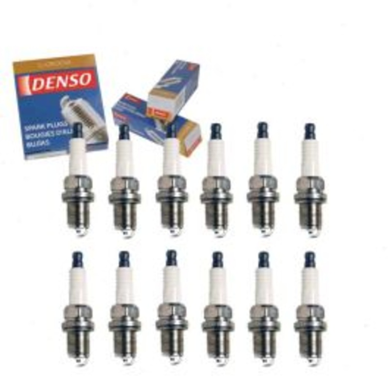 12 pc DENSO Standard U-Groove Spark Plugs for 2004 Mercedes-Benz C240 2.6L V6