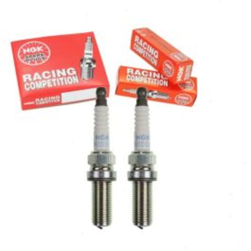 2 pc NGK Racing 97278 R2558E-10 Spark Plugs