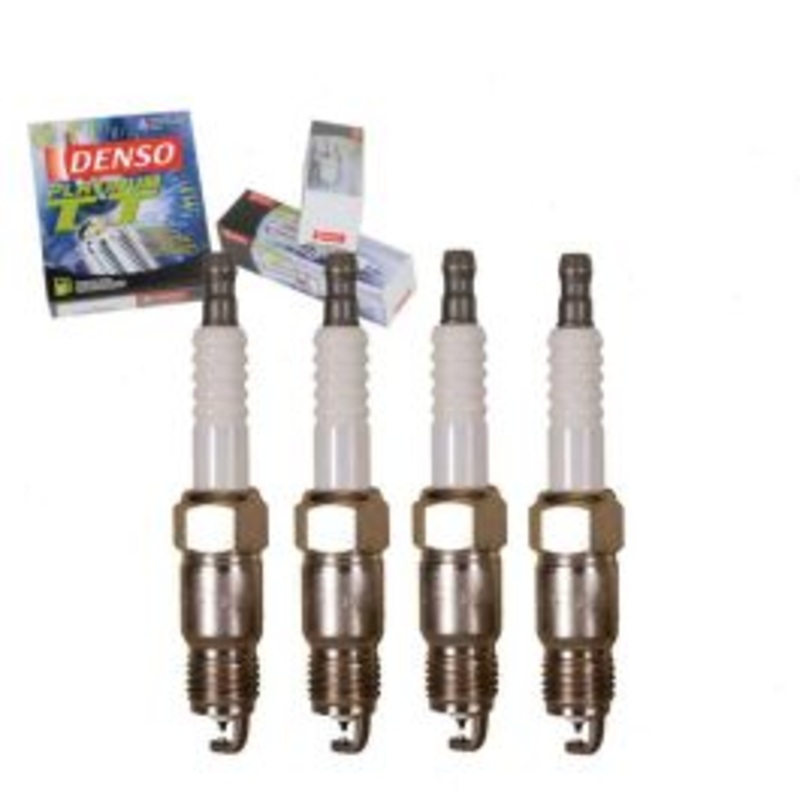 4 pc DENSO Platinum TT Spark Plugs for 1976-1987 Chevrolet Chevette 1.4L 1.6L L4