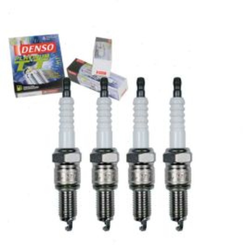 4 pc DENSO Platinum TT Spark Plugs for 1982-1988 Buick Skyhawk 1.8L 2.0L L4