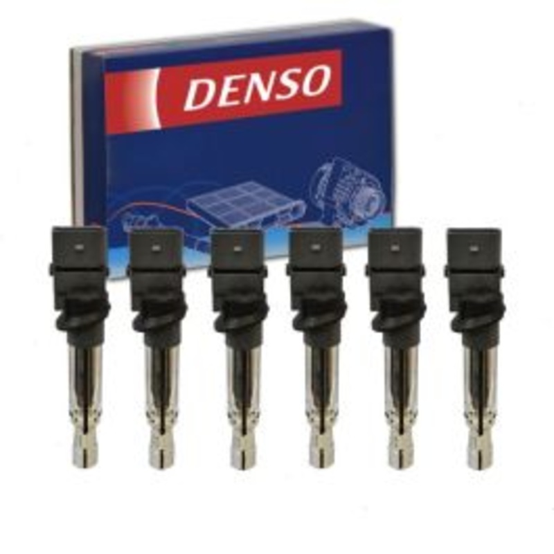 6 pc DENSO Direct Ignition Coils for 2008-2017 Volkswagen Touareg 3.6L V6