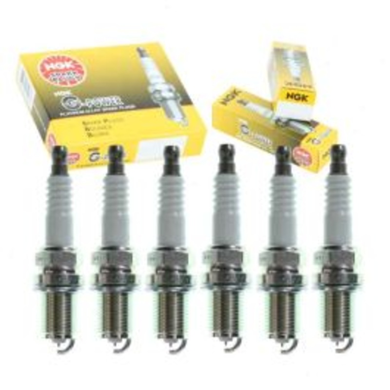 6 pc NGK G-Power Spark Plugs for 2003-2008 Hyundai Tiburon 2.7L V6