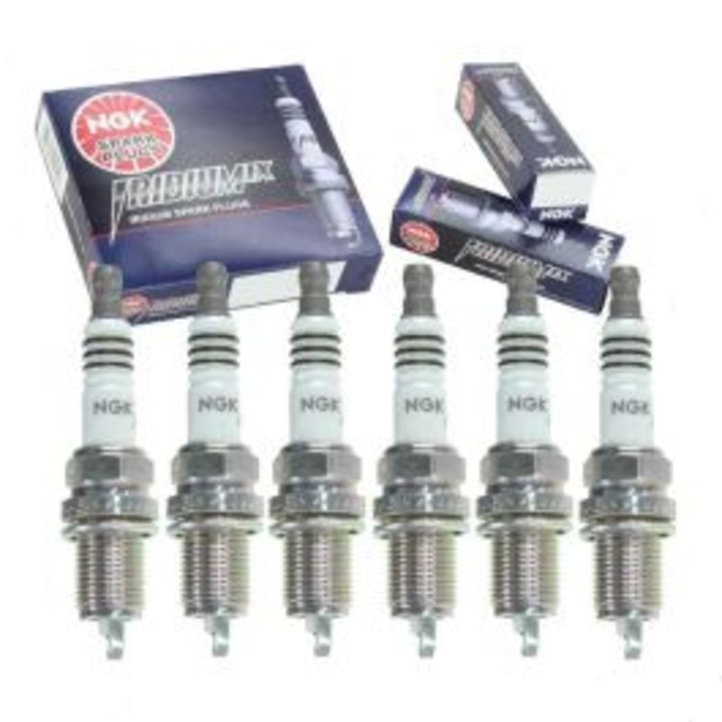 6 pc NGK Iridium IX 6957 BR10EIX SOLID Spark Plugs