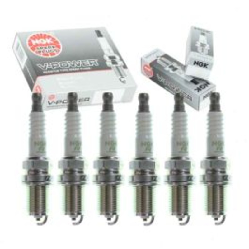 6 pc NGK V-Power Spark Plugs for 1992-1995 Mazda MX-3 1.8L V6