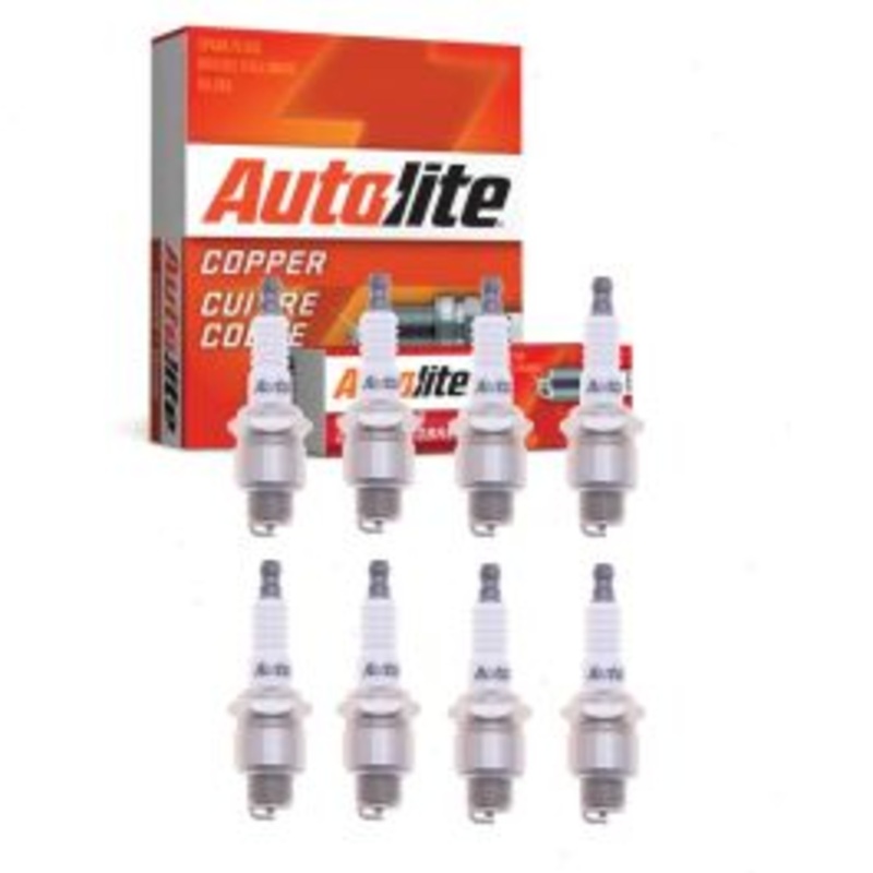 8 pc Autolite Copper Core Spark Plugs for 1961 Studebaker 6E13 4.2L 4.7L V8