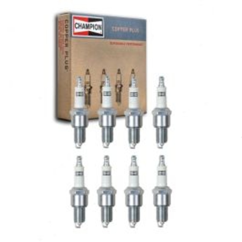8 pc Champion Copper Plus Spark Plugs for 1967-1969 Chevrolet Camaro 6.5L 7.0L V8
