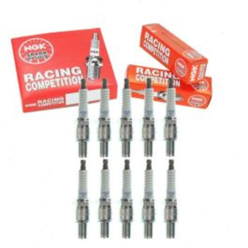 10 pc NGK Racing 3857 R6725-105 Spark Plugs