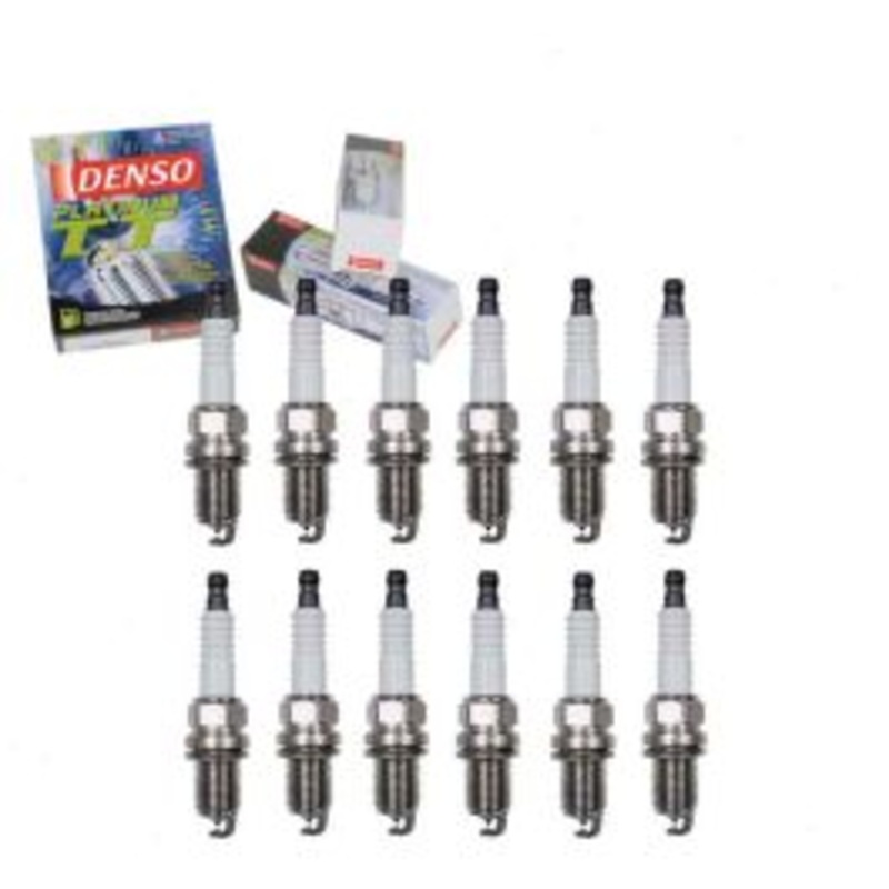 12 pc DENSO Platinum TT Spark Plugs for 2002-2004 Mercedes-Benz SLK32 AMG 3.2L V6