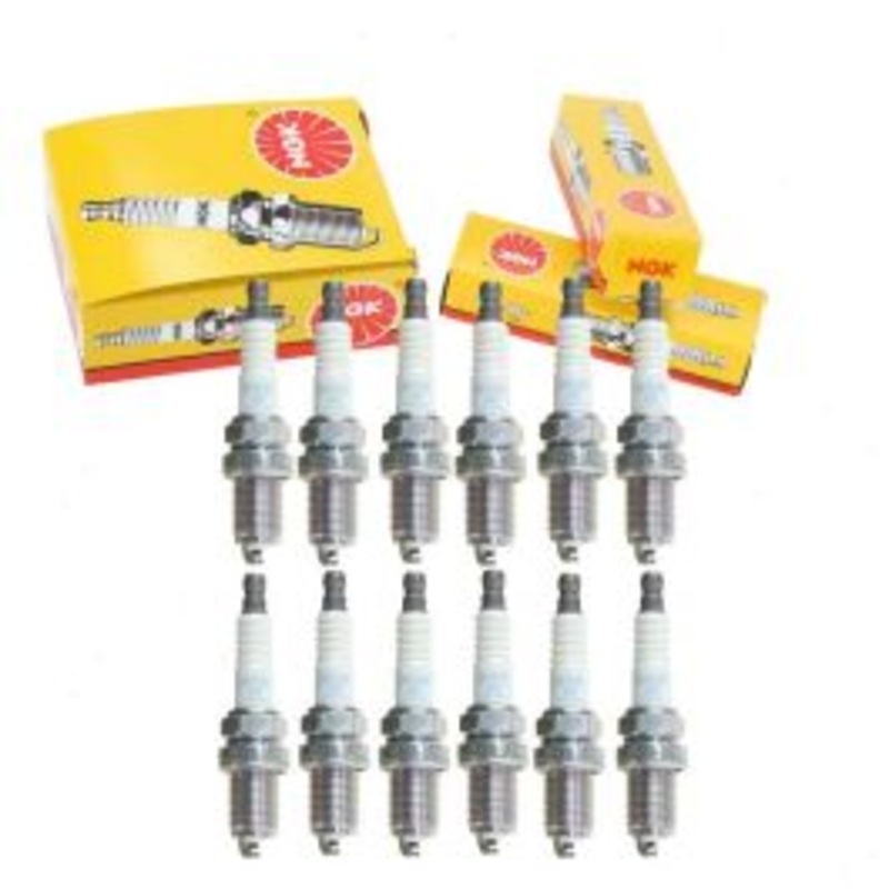 12 pc NGK Standard Spark Plugs for 1993 Mercedes-Benz 600SEC 6.0L V12