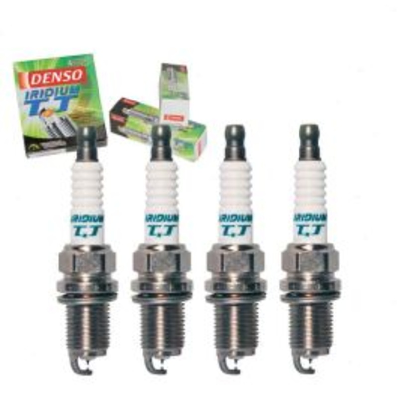 4 pc DENSO Iridium TT Spark Plugs for 2003 Mazda Protege5 2.0L L4