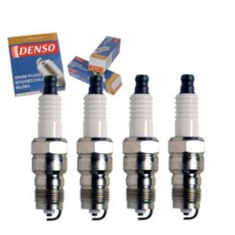 4 pc DENSO Standard U-Groove Spark Plugs for 1982-1986 Mercury Capri 2.3L L4