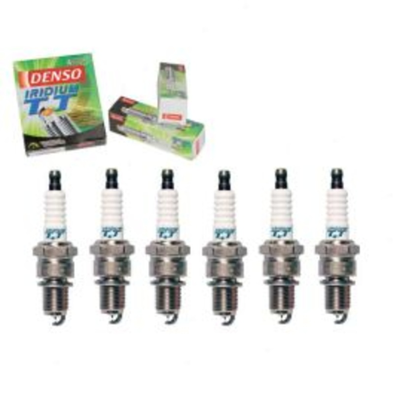 6 pc DENSO Iridium TT Spark Plugs for 1992-1996 Mitsubishi Diamante 3.0L V6
