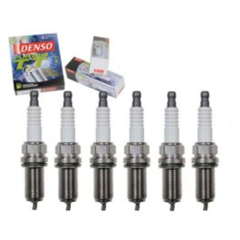 6 pc DENSO Platinum TT Spark Plugs for 2006-2007 BMW 525i 3.0L L6