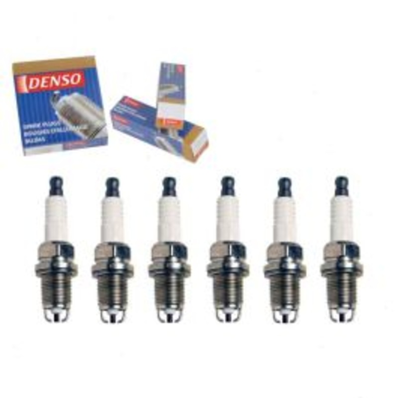 6 pc DENSO Standard Spark Plugs for 1995-1998 Toyota T100 3.4L V6