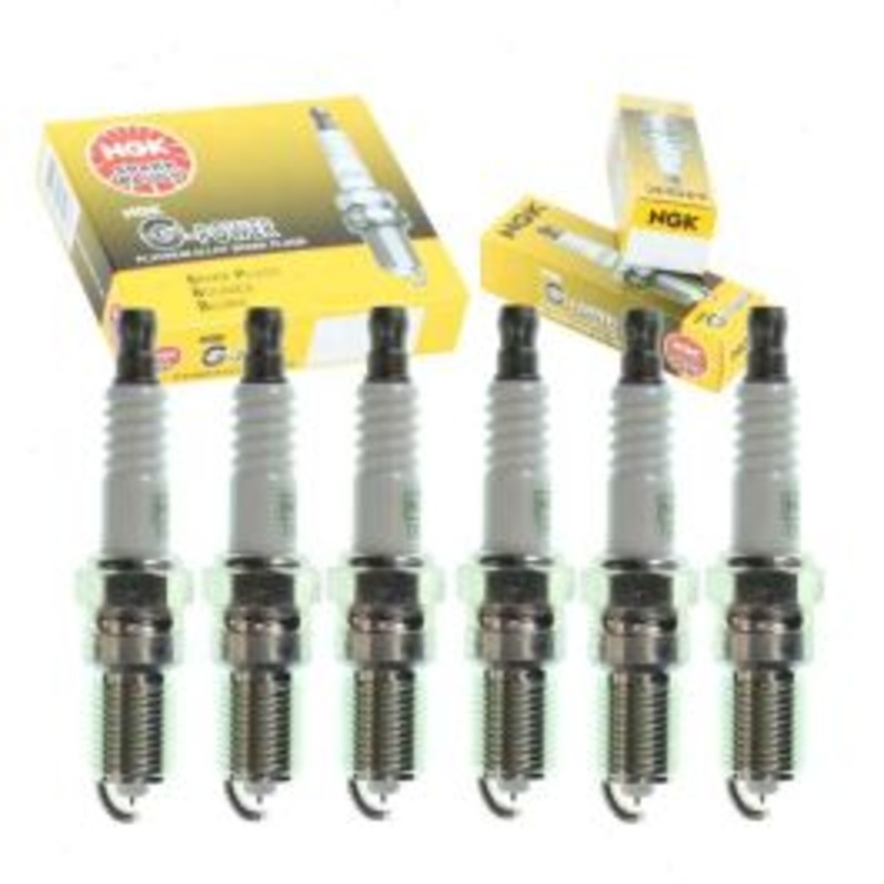6 pc NGK G-Power Spark Plugs for 1987-1989 Mercedes-Benz 260E 2.6L L6
