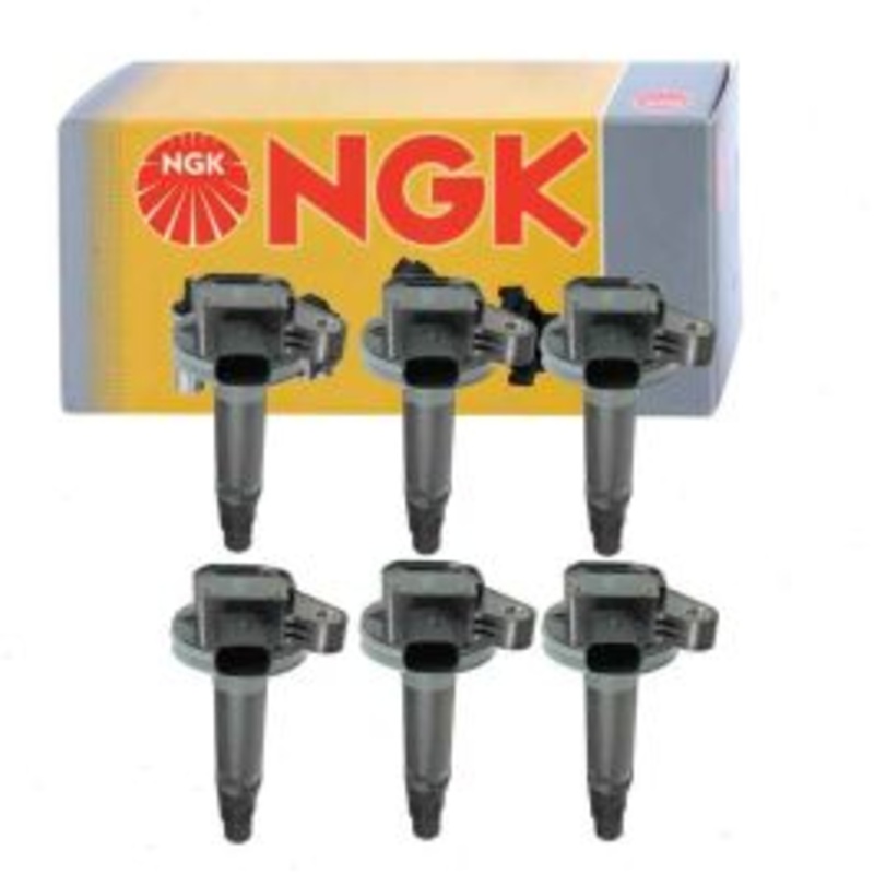 6 pc NGK Ignition Coils for 2007-2016 Lincoln MKZ 3.5L 3.7L V6