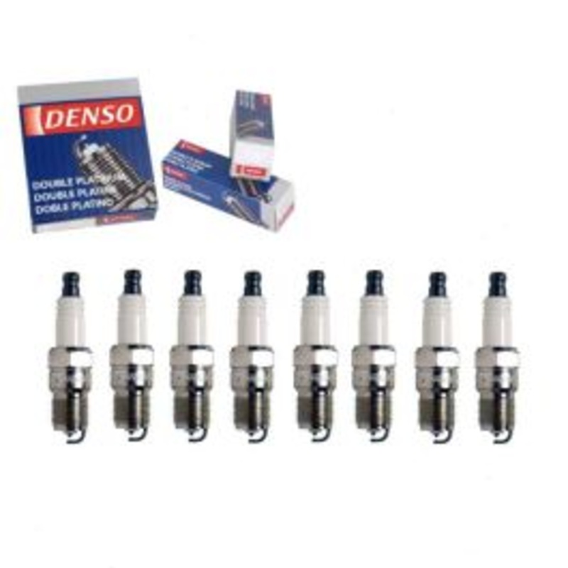 8 pc DENSO Double Platinum Spark Plugs for 1982-1996 Cadillac Fleetwood 4.1L 4.5L 4.9L 5.7L V8