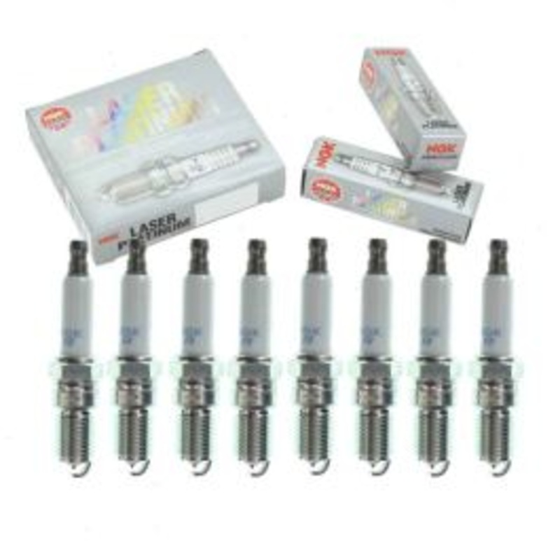 8 pc NGK Laser Platinum Spark Plugs for 2002 Lincoln Blackwood 5.4L V8
