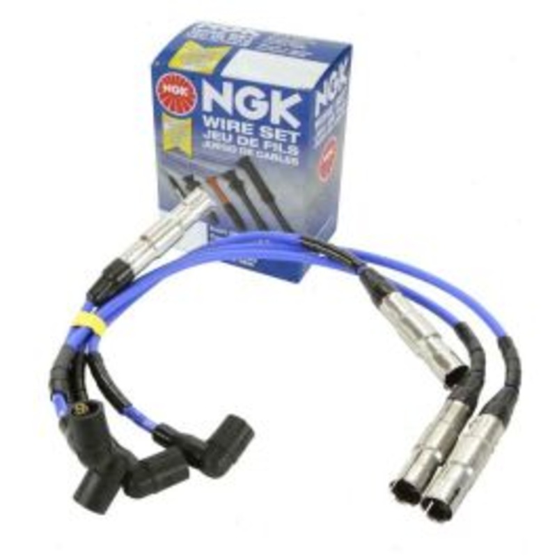 NGK Spark Plug Wire Set for 1999-2001 Volkswagen Golf 2.0L L4