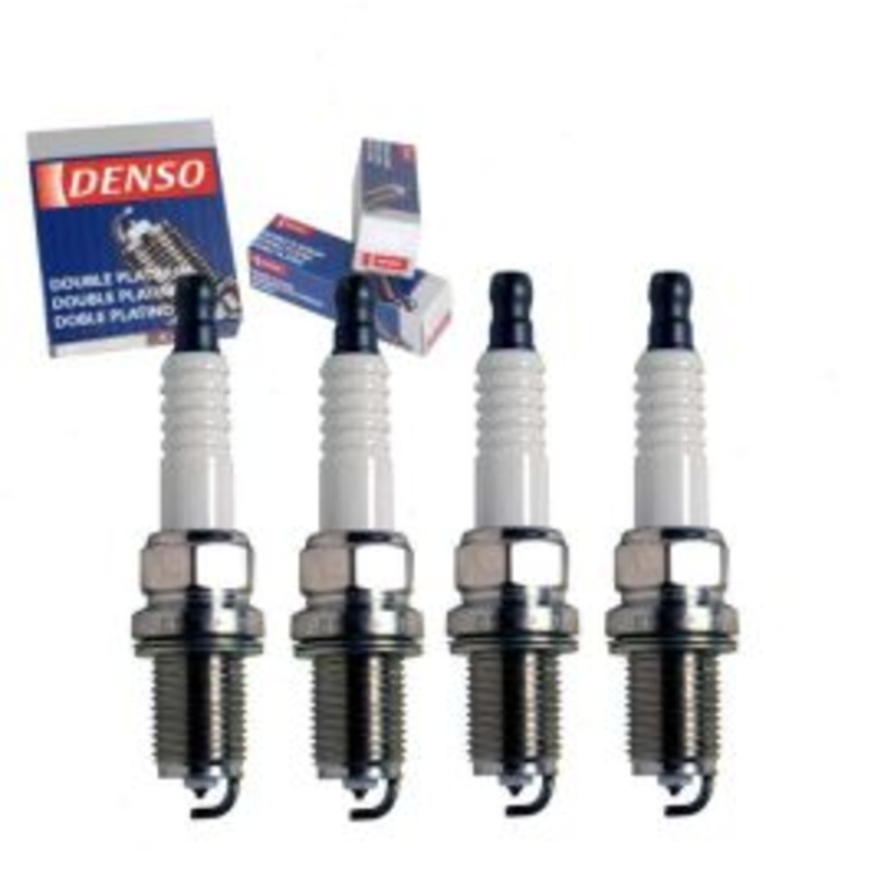 4 pc DENSO Double Platinum Spark Plugs for 1997-1999 Mitsubishi Montero Sport 2.4L L4