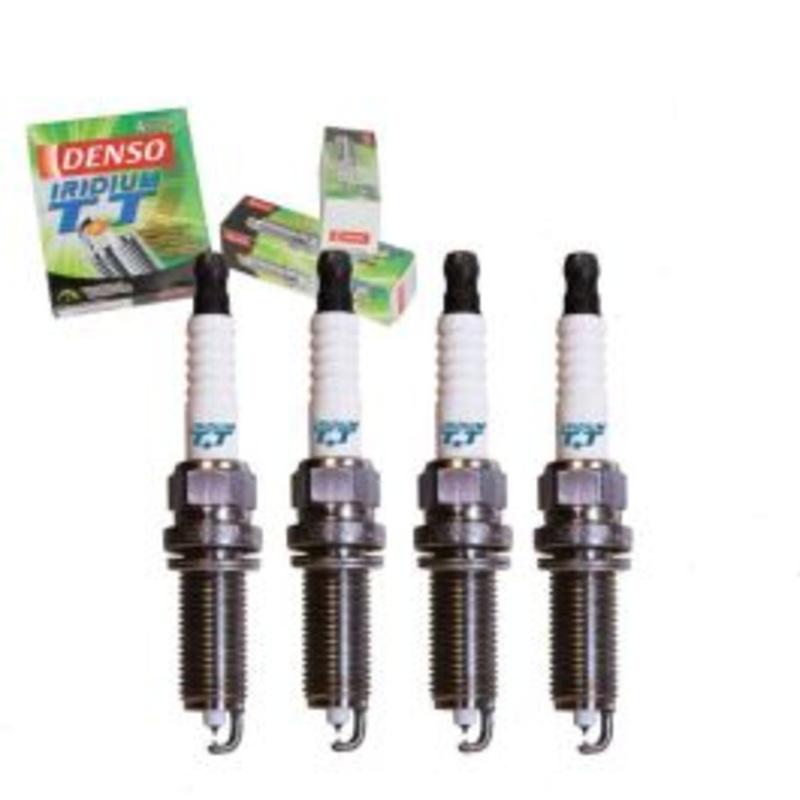4 pc DENSO Iridium TT Spark Plugs for 2005-2016 Nissan Frontier 2.5L L4