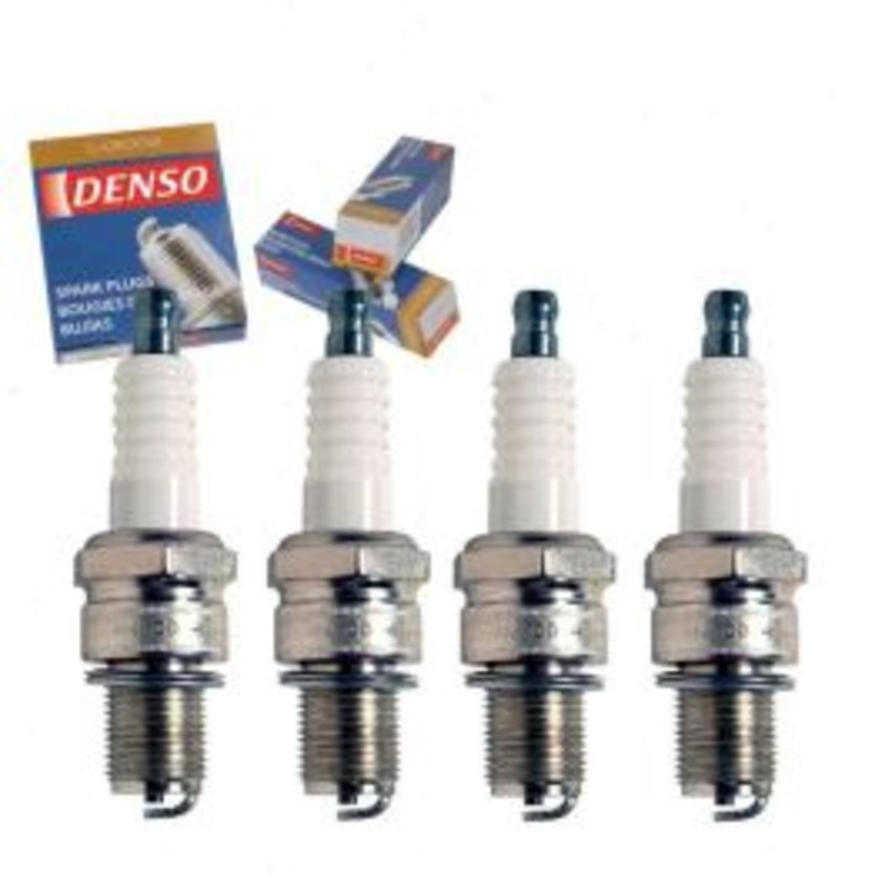 4 pc DENSO Standard U-Groove Spark Plugs for 1969-1971 Renault R16 1.6L L4